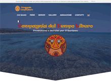 Tablet Screenshot of compagniadeltempolibero.it